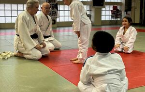 Remise des ceintures aux babies au Dojo Castrais Kwaî le 13 Février 2025