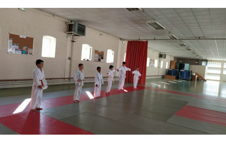 Remise des ceintures cours de judo enfants et cours de taïso 14 Septembre 2020