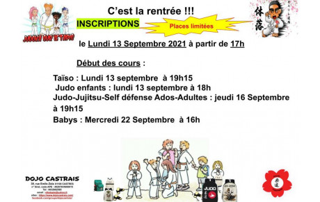 C'est la rentrée !!!