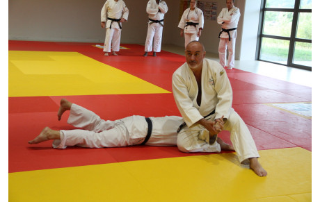 Stage de JUJITSU (Dojo Départemental - Réalmont 02/10/2021) Dirigé par Jean Louis MOURLAN Formateur, instructeur régional.